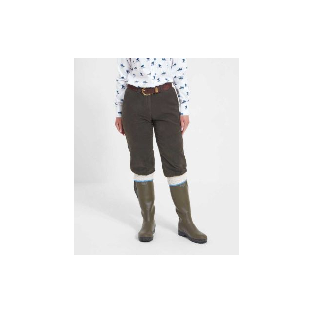 Schoffel Ladies Moleskin Breeks - Forest