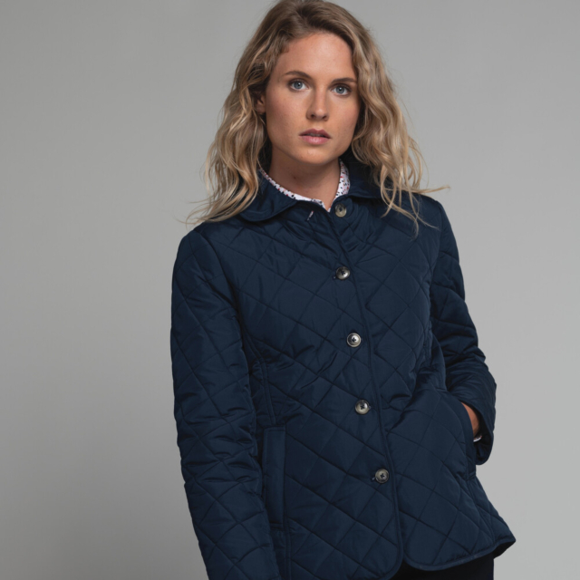 Schoffel Lyddington Quilt Navy Womens Jacket 