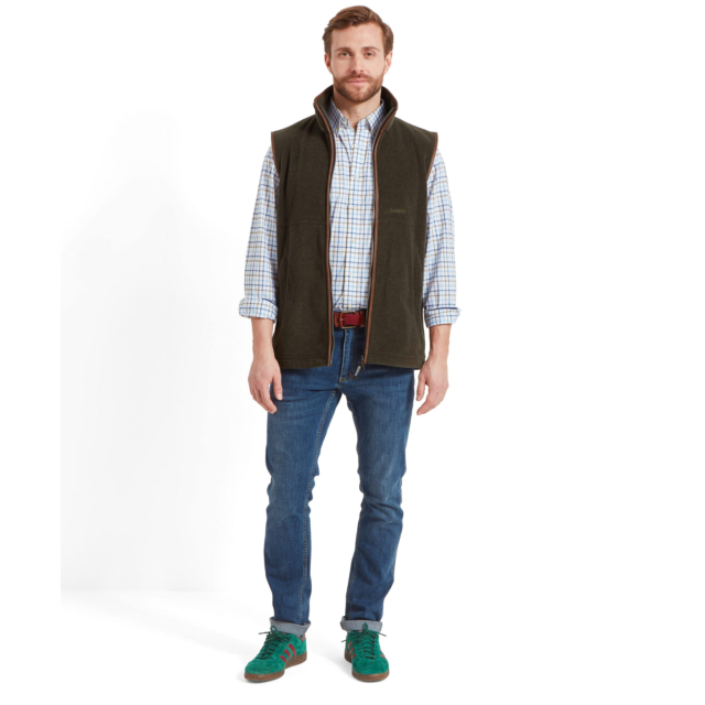 Schoffel Oakham Fleece - Dark Olive 