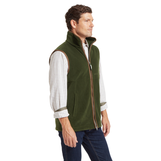 Schoffel Oakham Fleece - Dark Olive 