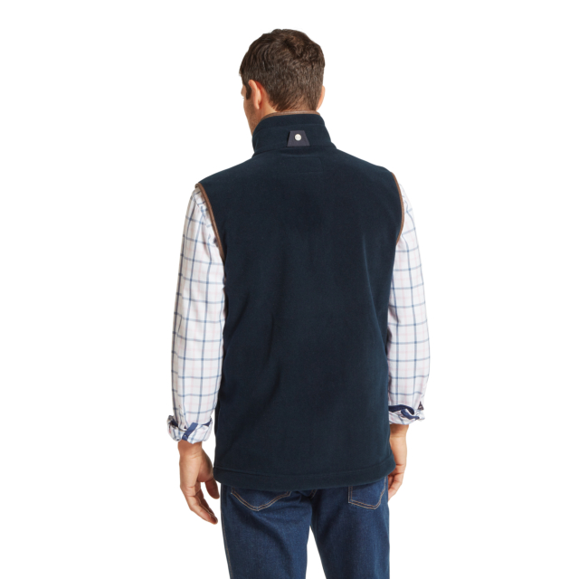 Schoffel Oakham Fleece Gilet - Petrol Blue 