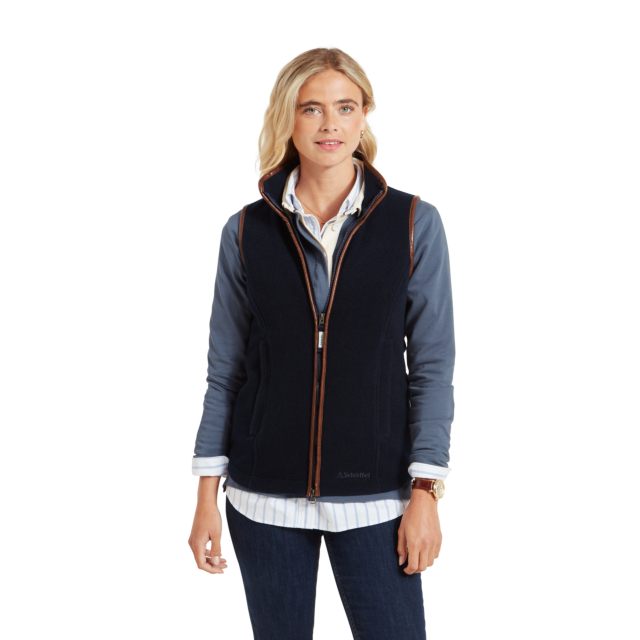 Schoffel Lyndon Fleece Gilet - Navy