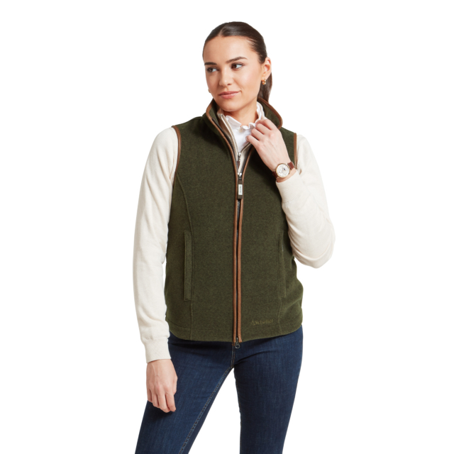 Schoffel Lyndon Il Fleece Gilet - Dark Olive 