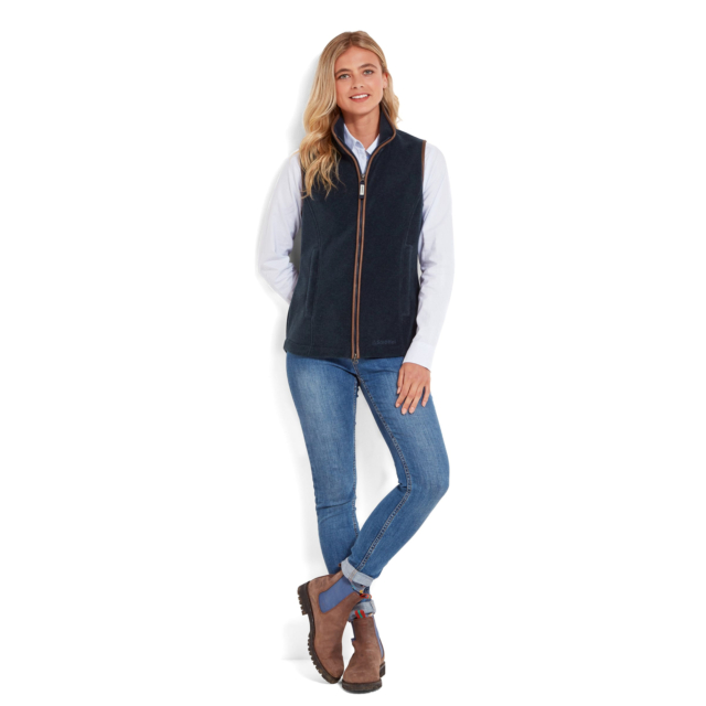 Schoffel Lyndon Il Fleece Gilet - Petrol Blue  