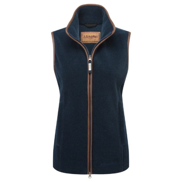 Schoffel Lyndon Il Fleece Gilet - Petrol Blue  