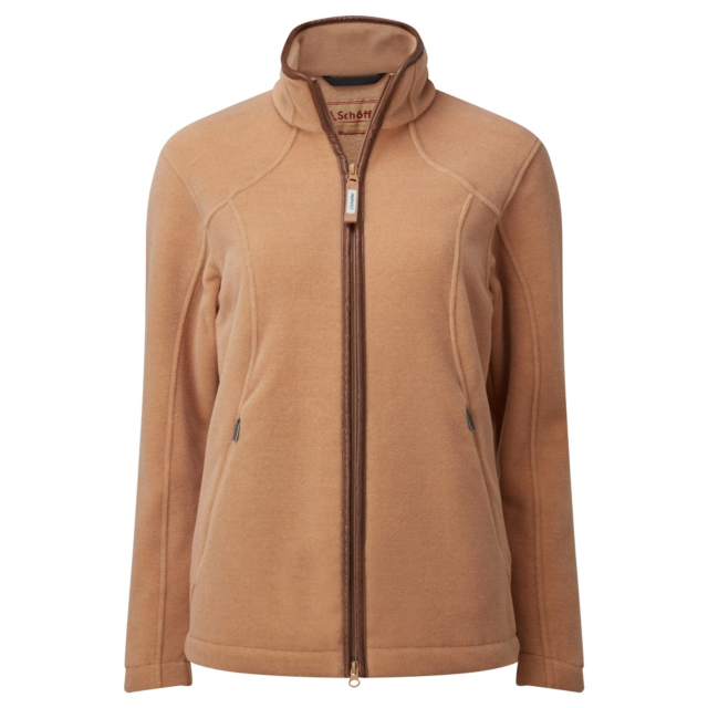 Schoffel Burley Fleece Jacket - Camel 