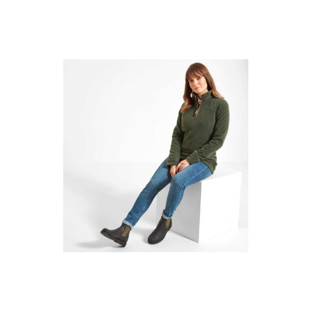 Schoffel Tilton II 1/4 Zip Fleece - Cedar Green