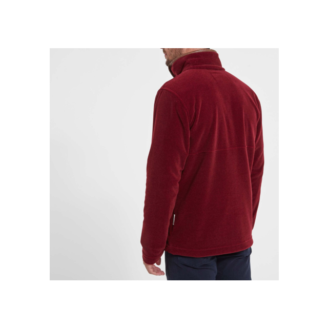 Schoffel Berkeley 1/4 Zip Fleece - Claret 