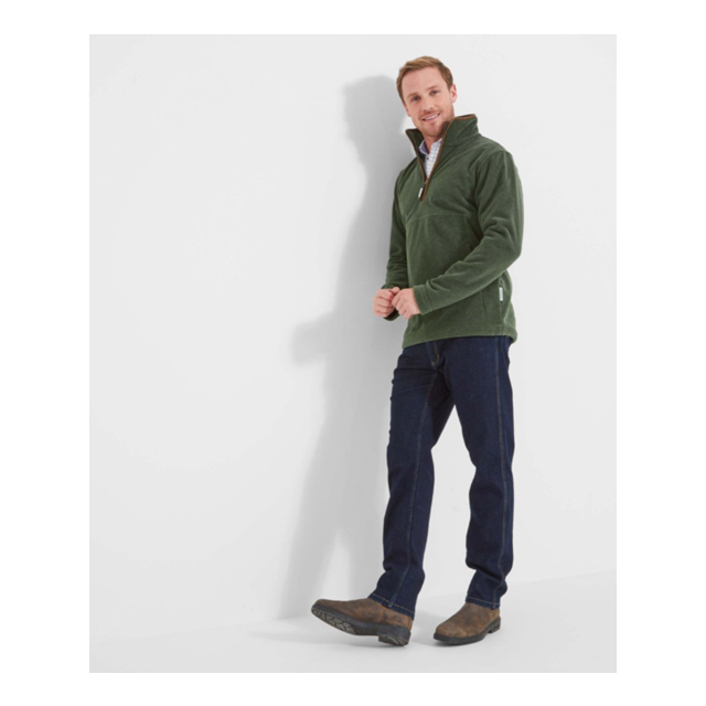 Schoffel Berkeley 1/4 Zip Fleece - Cedar Green