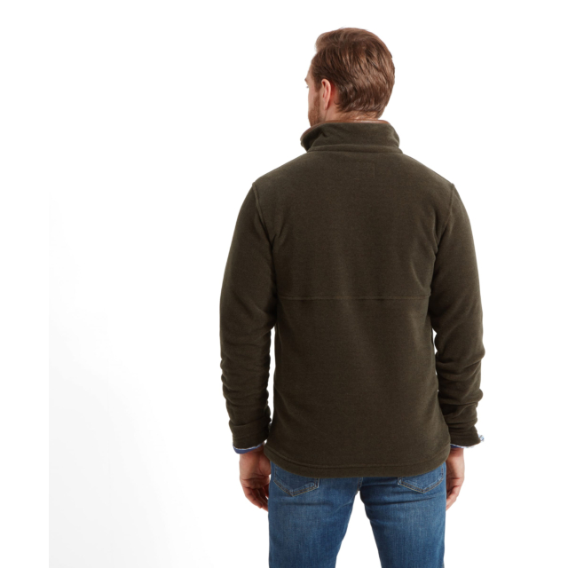 Schoffel Berkeley 1/4 Zip Fleece - Dark Olive