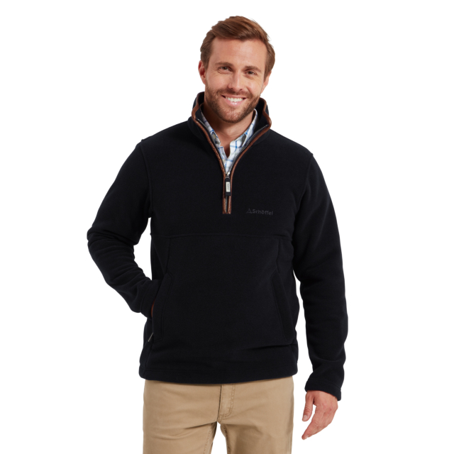 Schoffel Berkeley 1/4 Zip Fleece - Navy