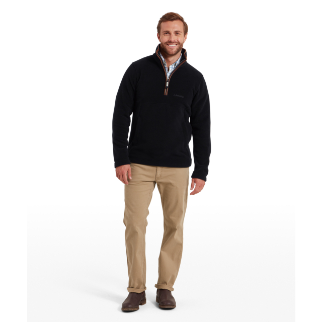 Schoffel Berkeley 1/4 Zip Fleece - Navy