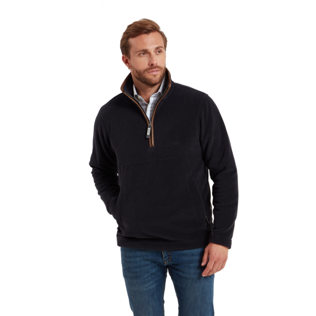 Schoffel Berkeley 1/4 Zip Fleece Gunmetal  