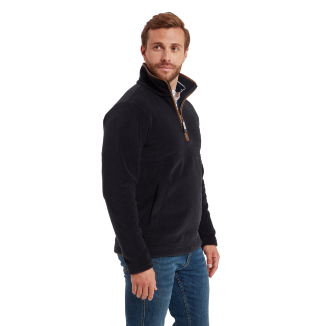 Schoffel Berkeley 1/4 Zip Fleece Gunmetal  