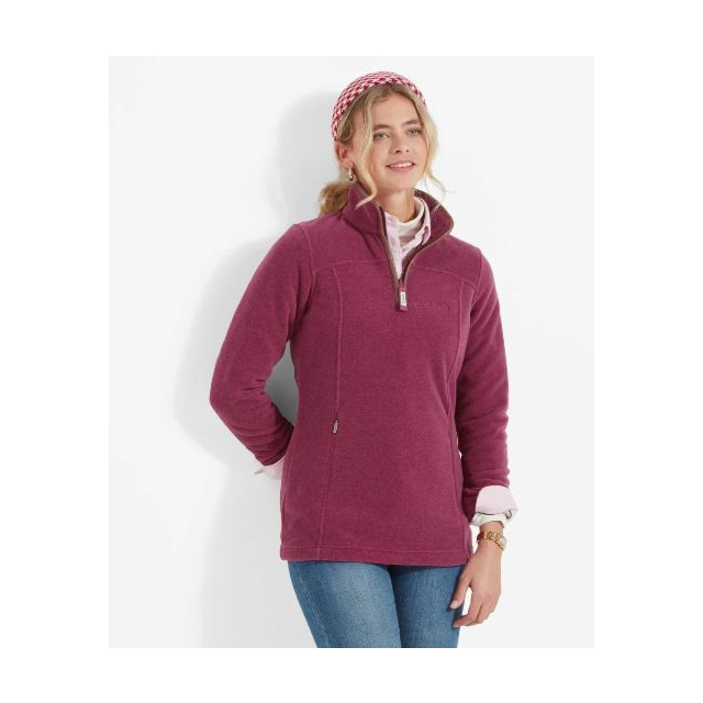 Schoffel Tilton II 1/4 Zip - Mulberry
