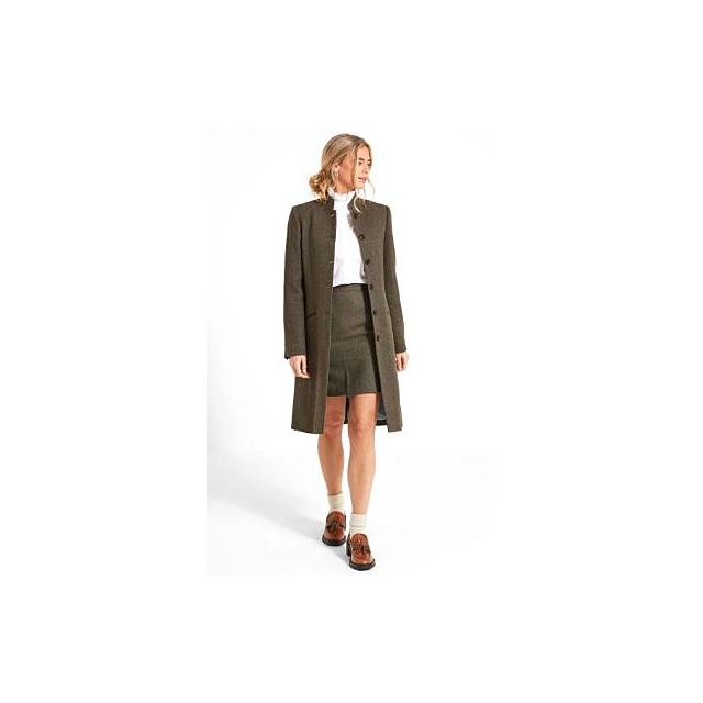 Schoffel Portree Tweed Jacket - Loden Green Herringbone Tweed