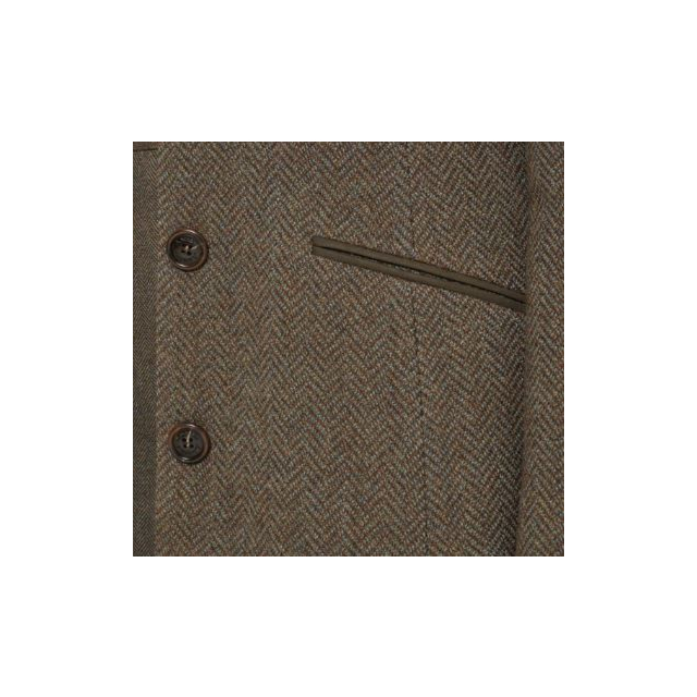 Schoffel Portree Tweed Jacket - Loden Green Herringbone Tweed