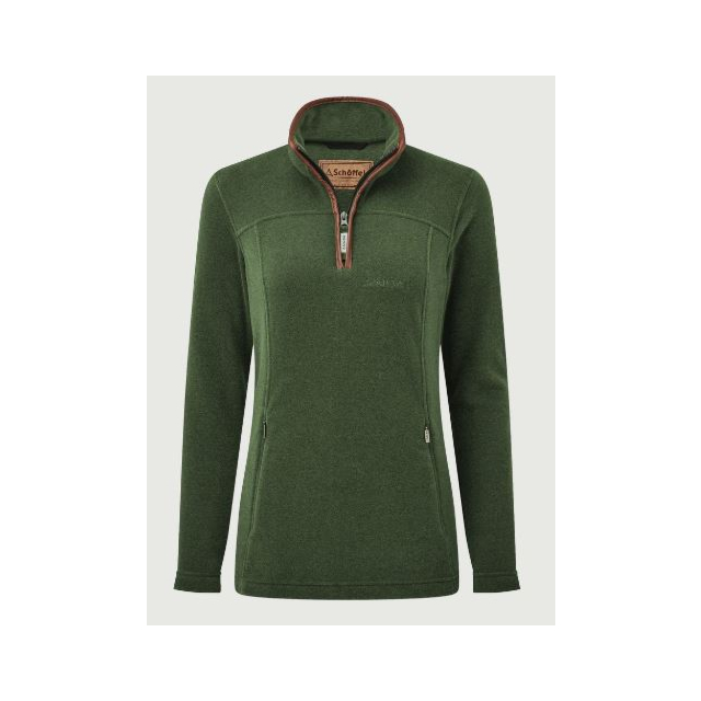 Schoffel Tilton II 1/4 Zip Fleece - Forest