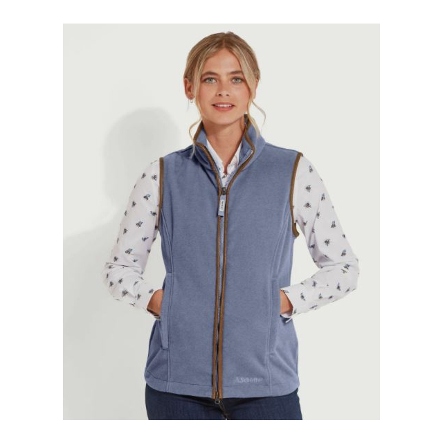 Schoffel Lyndon II Fleece Gilet - Stone Blue