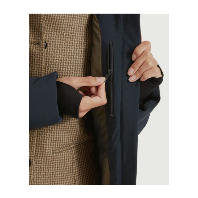 Schoffel Hurlington Waterproof Down Coat - Carbon Navy