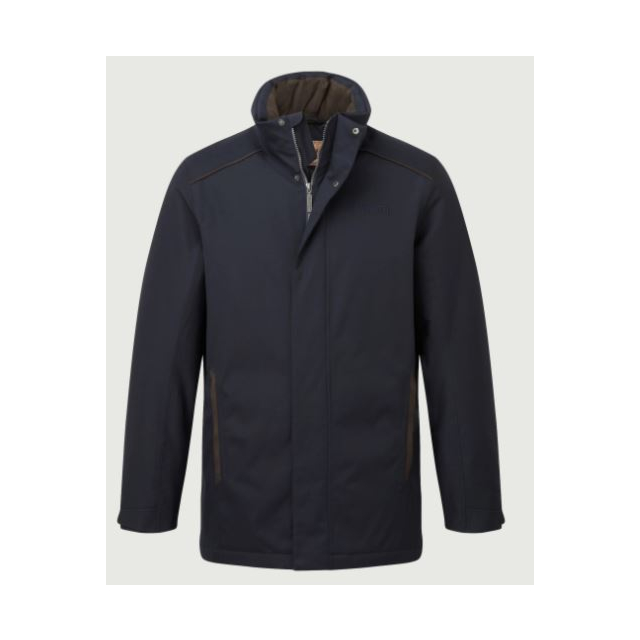 Schoffel Whitton Waterproof Coat  - Navy 