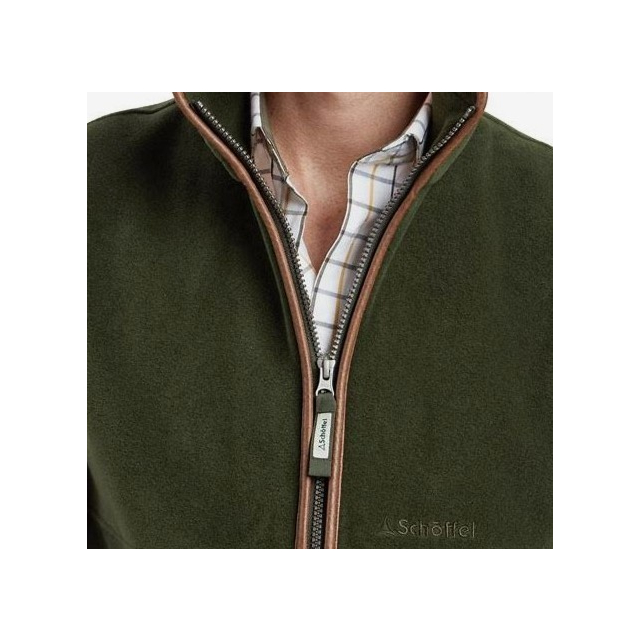 Schoffel Oakham Fleece Gilet - Forest