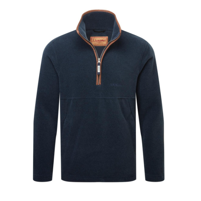 Berkeley 1/4 Zip Fleece Petrol Blue 