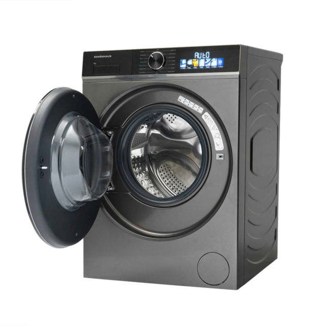 Schonhaus WMSF01914AG 9kg 1400 Spin Washing Machine - Graphite