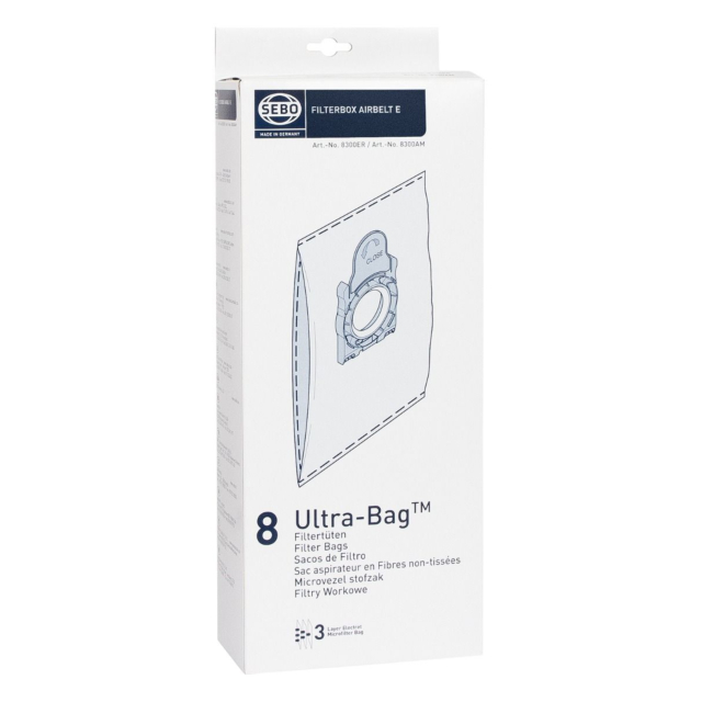 Sebo 8300ER Airbelt E Ultra Bags