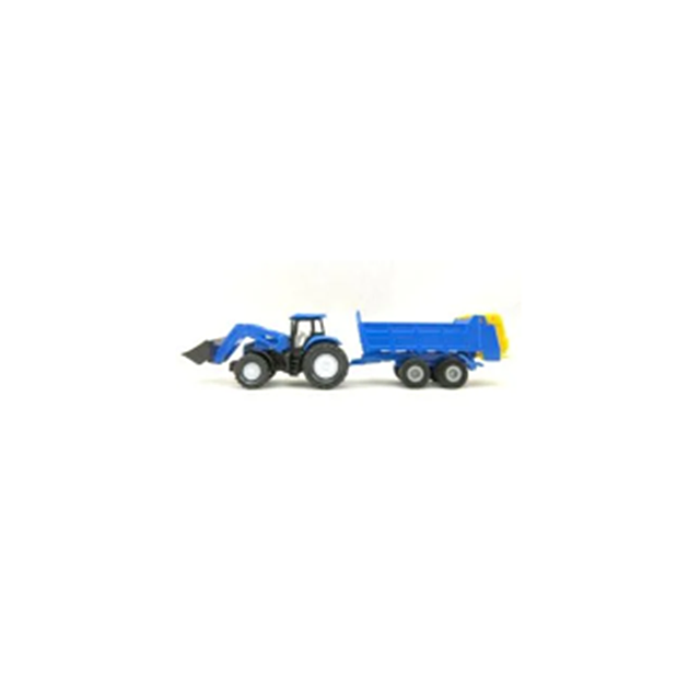Siku - New Holland with Loader & Manure Spreader