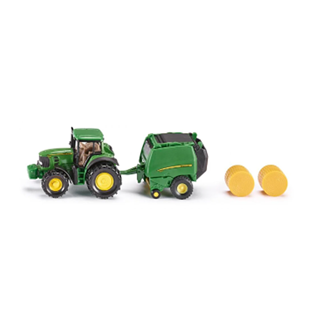 Siku -  John Deere Tractor + Baler