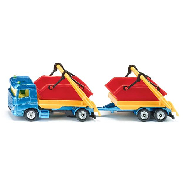 Siku - Truck With Skip + Trailer