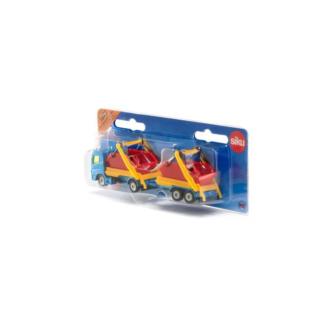 Siku - Truck With Skip + Trailer