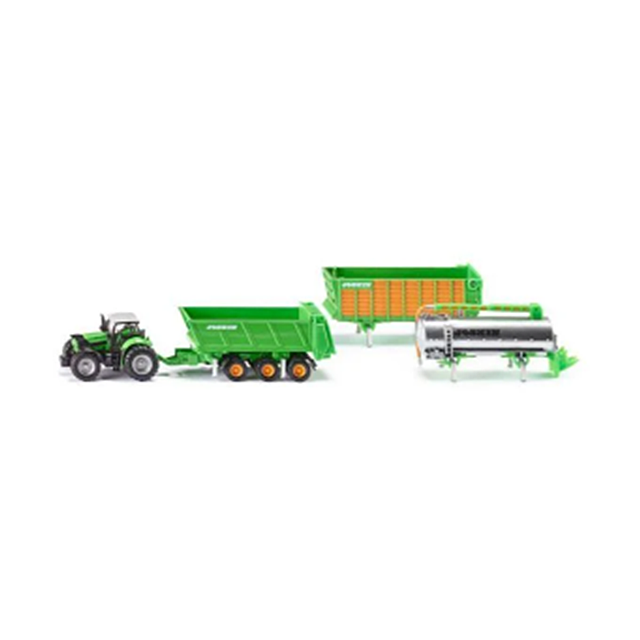 Siku - Deutz Tractor with Joskin Trailer Set