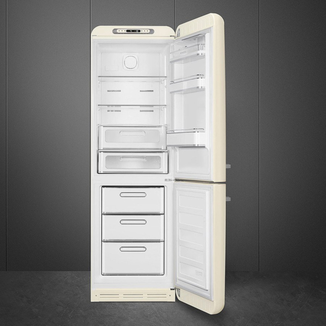 Smeg FAB32RCR5UK 60cm 60/40 Fridge Freezer - Cream