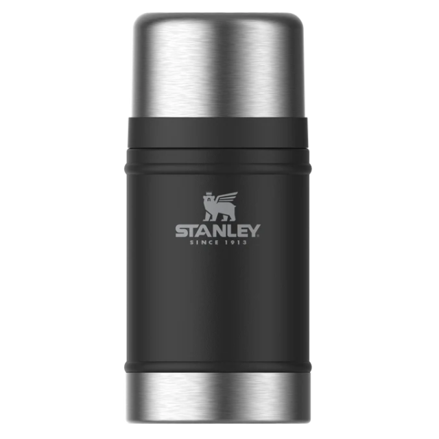 Stanley Legendary Food Jar 0.70- Matte Black Pebble