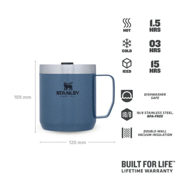 Stanley Camp Mug Hammertone Lake 0.35L