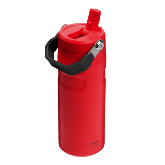 Stanley Iceflow Flip Straw Bottle 0.47L - Chili Black