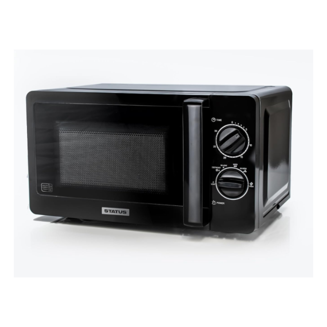 Status OAKLAND1PKB 20 Litre 700W Manual Microwave - Black