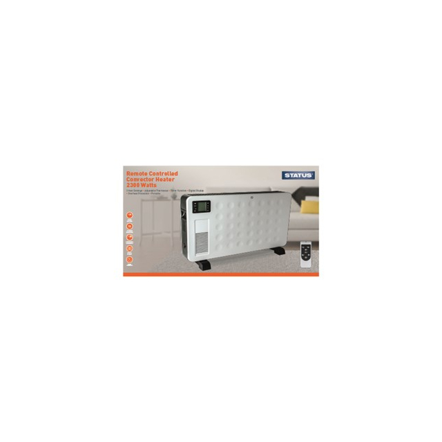Status Remote Convection Heater 2300W 3 Settings 
