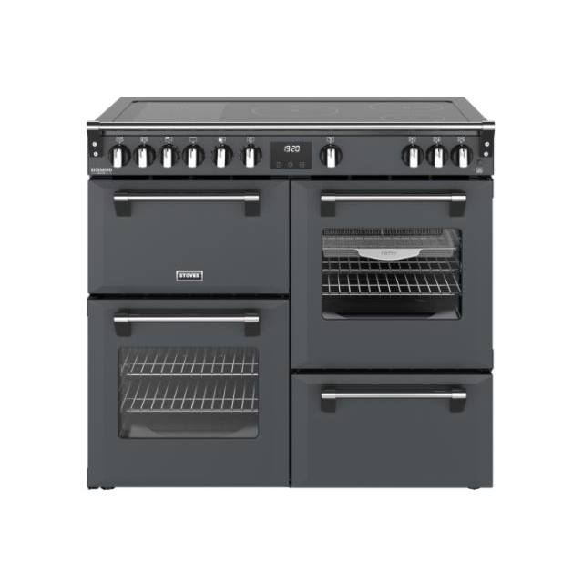 Stoves 444412021 Richmond Deluxe RCA 100Ei RTY Induction Range Cooker - 100cm - Anthracite Grey