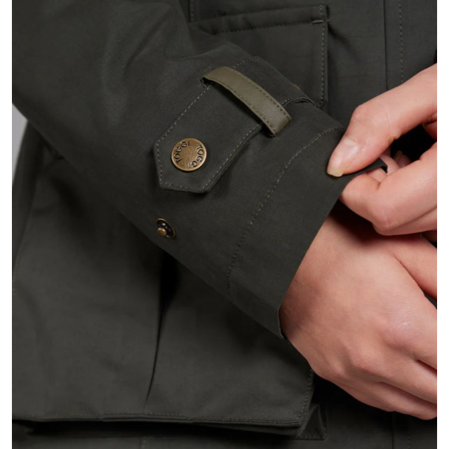 Yoggi Portobello Waterproof Coat - Dark Green 