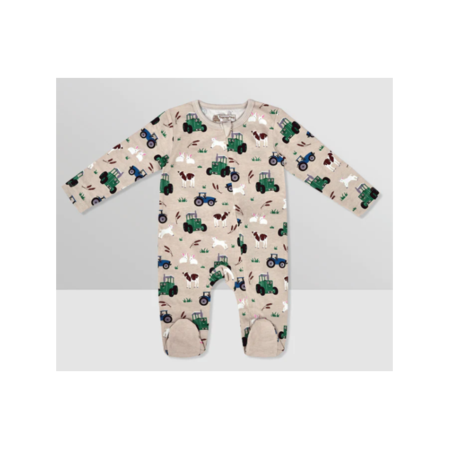 Tractor Ted Baby Sleepsuit 