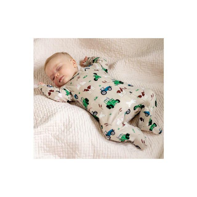 Tractor Ted Baby Sleepsuit 