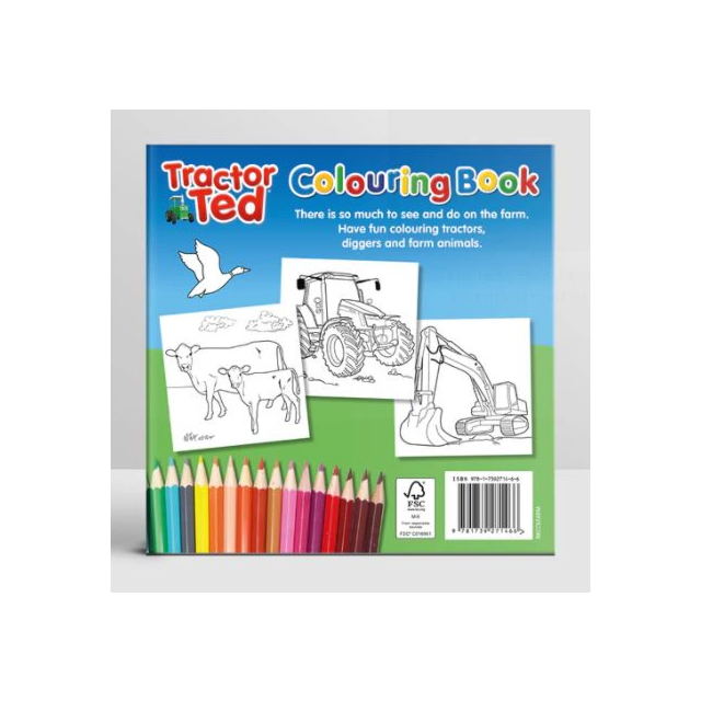 Tractor Ted Farm Fun Colouring Book
