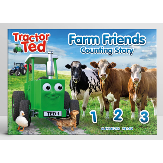 Tractor Ted Book Farm Friends Counting Story 