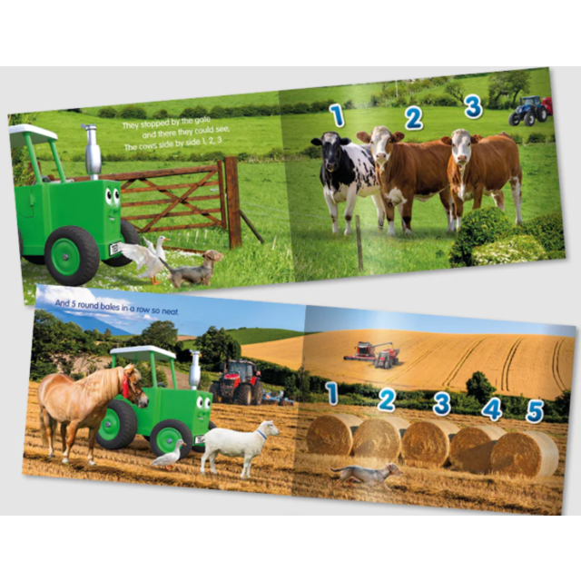 Tractor Ted Book Farm Friends Counting Story 