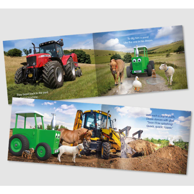 Tractor Ted Book Dibble's Digger Day