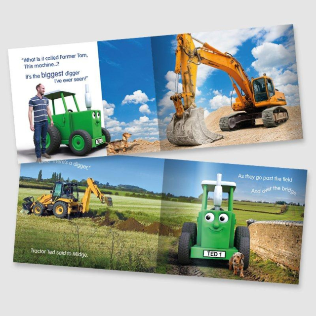 Tractor Time Book Digger Time