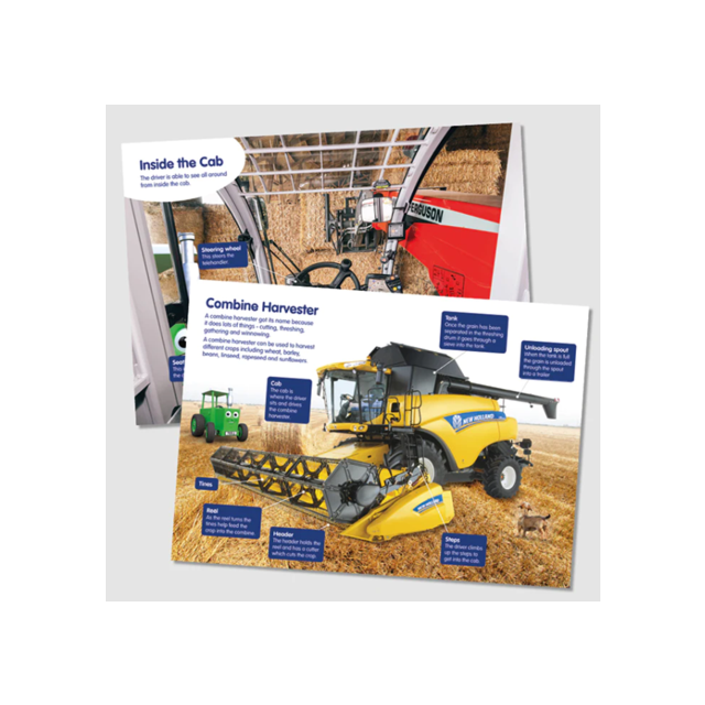 Tractor Ted Book Lets Look At Big Machines